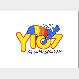 Nashville Tennessee - Y107 Radio Station Design Posters and Art